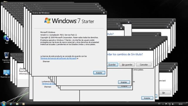 [ESP] Windows 7 Starter Lite Black Crazy Error смотреть онлайн