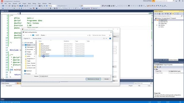 Documentation Doxygen automatique dans Atmel Studio смотреть онлайн