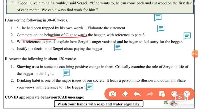 English Worksheet 103 Class 9 (29/3/22)/Worksheet 103 Class 9 English/Class 9 Worksheet 103 English смотреть онлайн