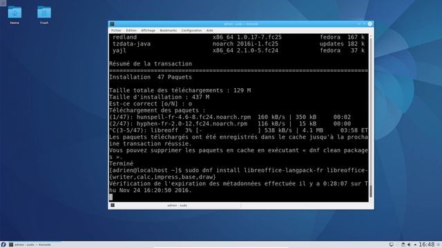 Fedora 25 KDE Plasma смотреть онлайн