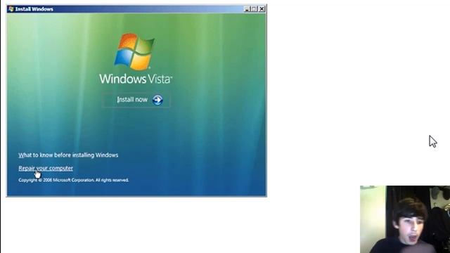 How to Recover Vista if it messes up смотреть онлайн