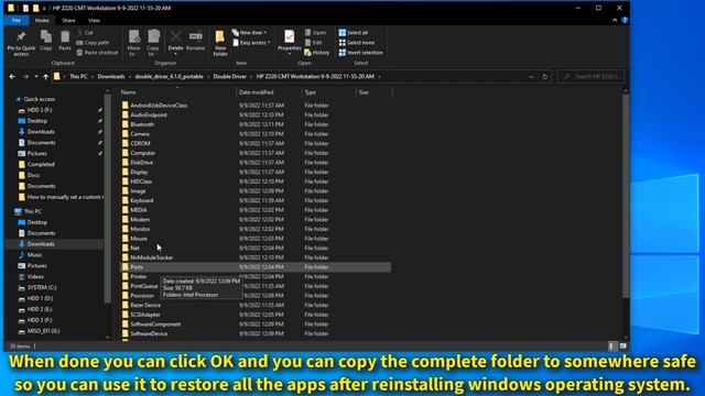 How to Backup and Restore Drivers before installing Windows on your PC with Double Driver смотреть онлайн