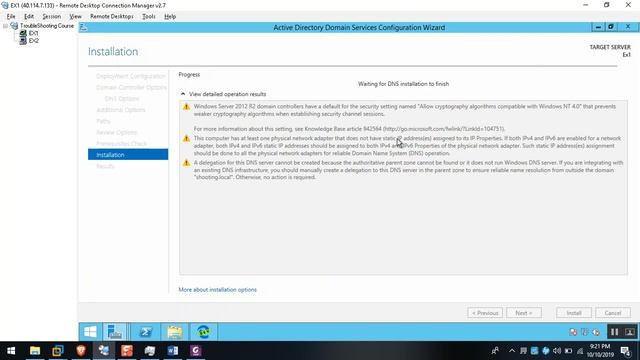 1) Exchange Troubleshooting Course Active Directory Installation & Preparation Part 1 Eng Ahmed Riz смотреть онлайн