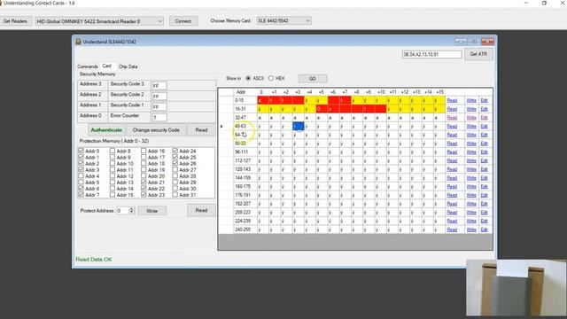 OMNIKEY 5422 Reader Writer Introduction And Using SLE5542