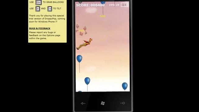 DroppyPop for Windows Phone 7 (update) смотреть онлайн
