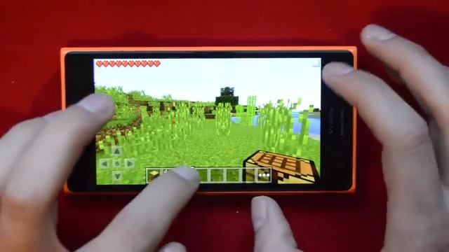 Primeras impresiones de Minecraft para Windows Phone en un Lumia 735 смотреть онлайн