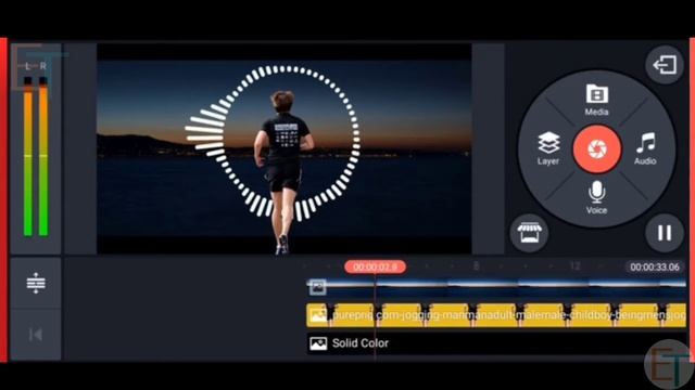 How To Make Audio Spectrum or Audio Visualizer in Kinemaster | Editing Tutorials смотреть онлайн