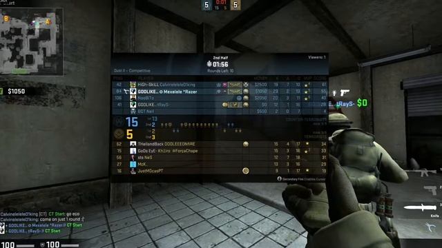 CSGO Radeon ReLive Record Test (1080p 60 fps) смотреть онлайн