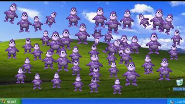 My Windows XP Got a Virus Full Of Purple Monkey Thingy смотреть онлайн