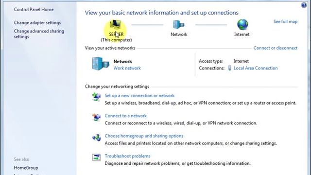 Windows 7 Network Setting Change смотреть онлайн