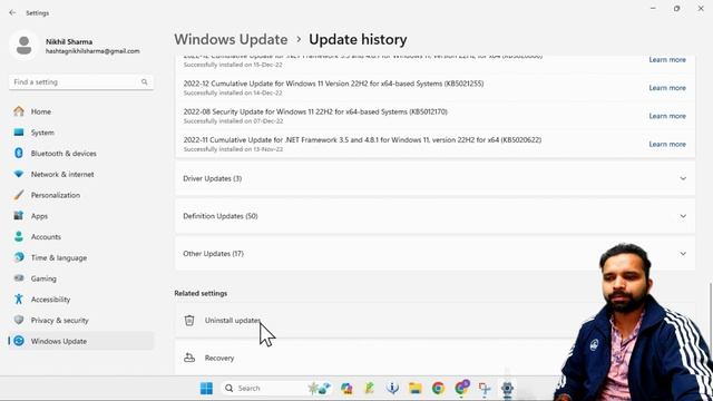 ⚡How to Uninstall Recent Updates in Windows | #windows #howto #troubleshooting смотреть онлайн