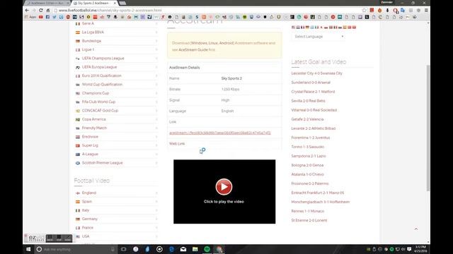 How to watch Sports on Acestream in HD 2016 смотреть онлайн