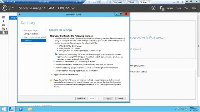 IPAM CONFIGURATIONS ON WINDOWS 2012R2 IN HINDI STEP BY STEP смотреть онлайн