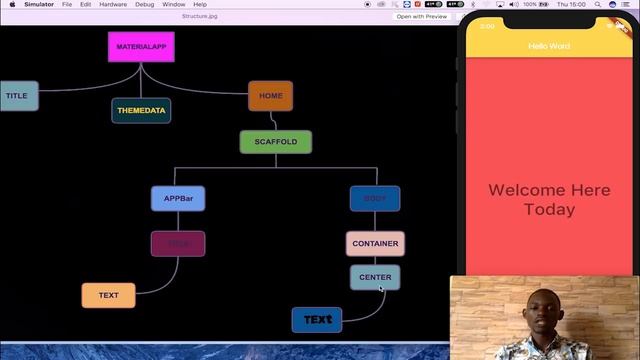 google flutter hello world смотреть онлайн