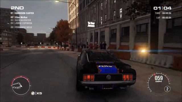 GRID 2 PC Gameplay - HD 5870 1080p смотреть онлайн
