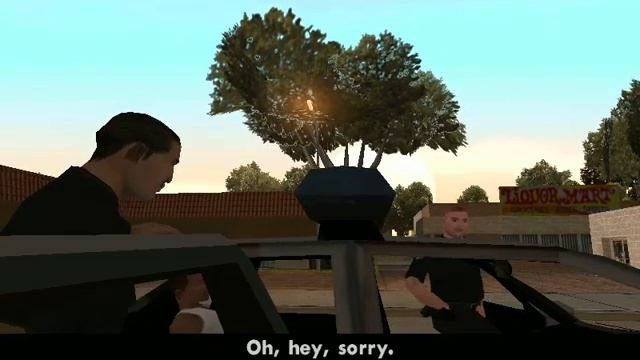 GTA SA Grand Theft Auto San Andreas in the beginning смотреть онлайн