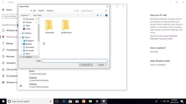 How to Change Windows Defender Controlled Folder Access Settings in Windows 10 смотреть онлайн