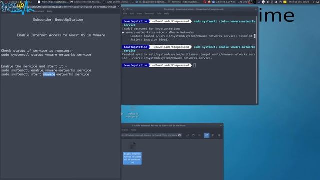 Enable Internet Access to Guest OS in VMWare | No internet connection in Virtual Machine on VMWare смотреть онлайн