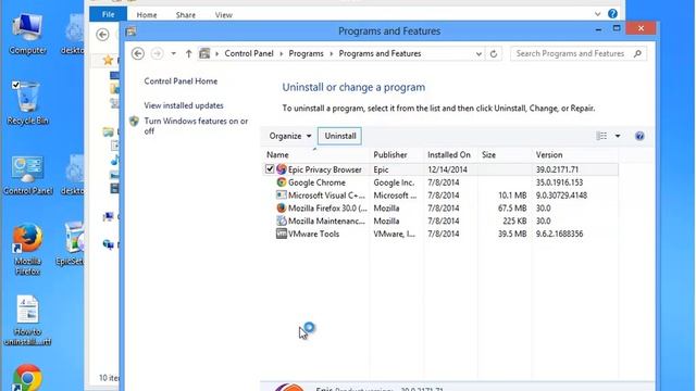 Uninstall Epic Privacy Browser 39.0.2171.71 смотреть онлайн