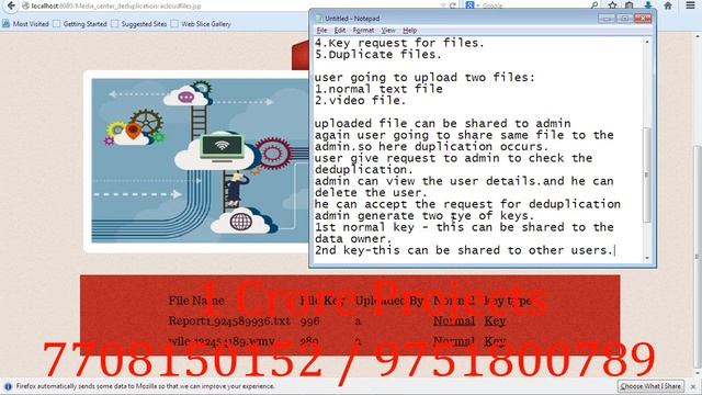 Toward Encrypted Cloud Media Center With Secure Deduplication - 1Crore Projects смотреть онлайн