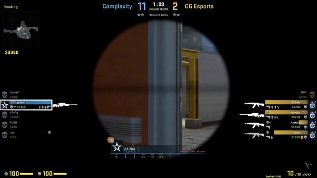 CS:GO PRO.POV Complexity poizon vs OG (de_nuke) (29Kills) смотреть онлайн