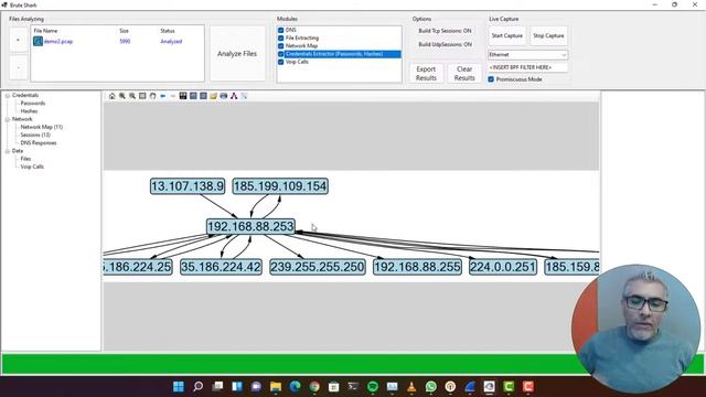 BruteShark - Network Forensic Analysis Tool смотреть онлайн