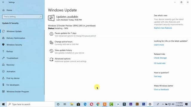 Windows 10 Build 18941 (20H1): New Notification, Cortana, Calander and Many More ✔✔✔ смотреть онлайн