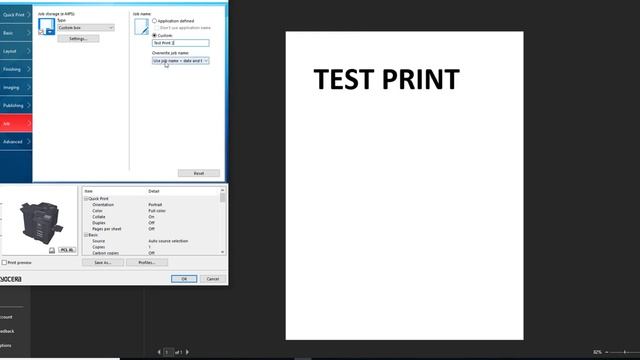 Printing to a Custom Box from a PC смотреть онлайн