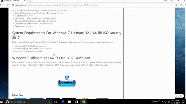 How To Download Windows 7 Ultimate 32/64 bit смотреть онлайн