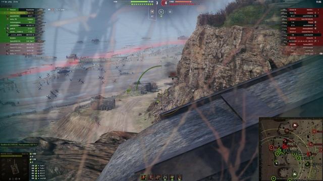 МИР ТАНКОВ! Победные Бои ★ Часть 177 ★ Пока я сверху смотрю вниз, справа наших чехвостят. смотреть онлайн