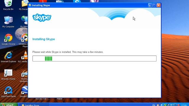 Windows XP - How to download and install Skype смотреть онлайн