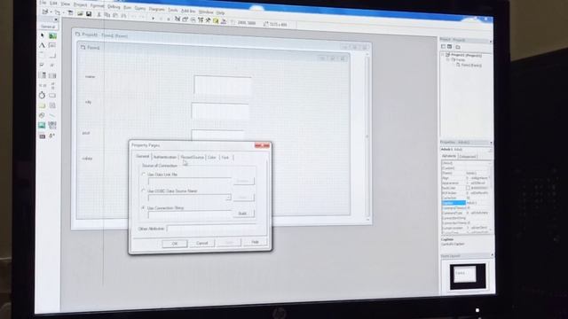 How to connect database visual basic 6.0 with ADOC control tool in Hindi смотреть онлайн
