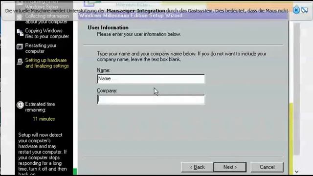 Windows ME installation Schritt für Schritt смотреть онлайн