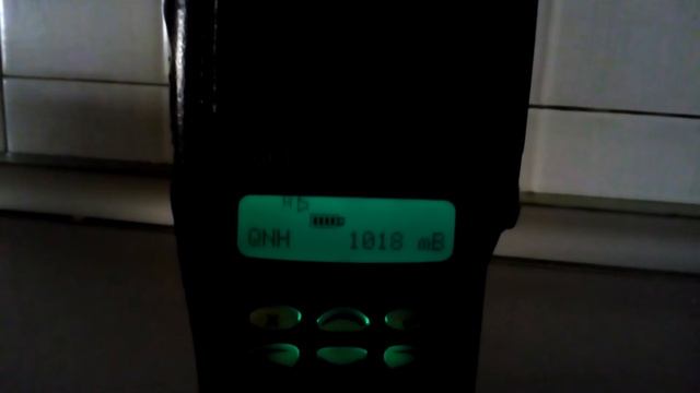 Motorola GP360 - Reading METAR reports on the screen смотреть онлайн