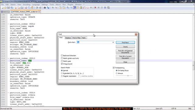 How To Bypass FRP On MTK Devices Via SP Flash Tool