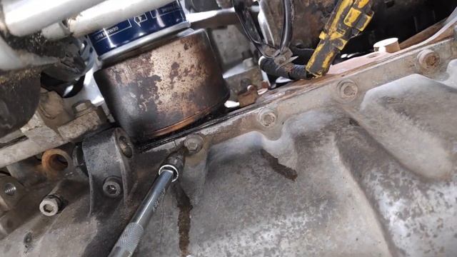 Устранение течи поддона картера Peugeot 406 HDI 2.0