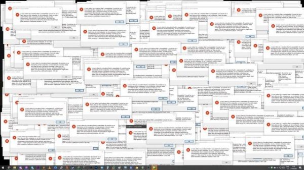 Windows 10 Crazy Error EPIC EDITION