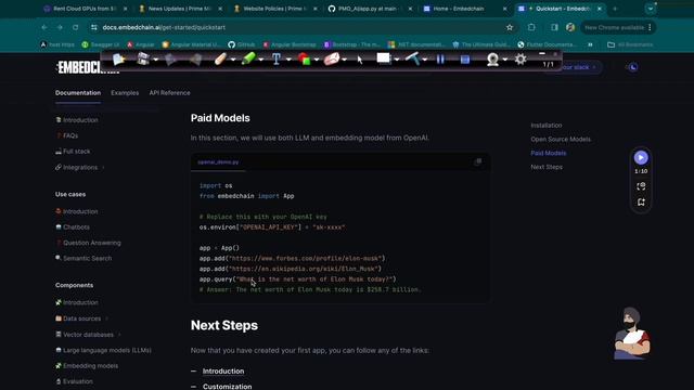 Celebrity RAG application using Embedchain смотреть онлайн
