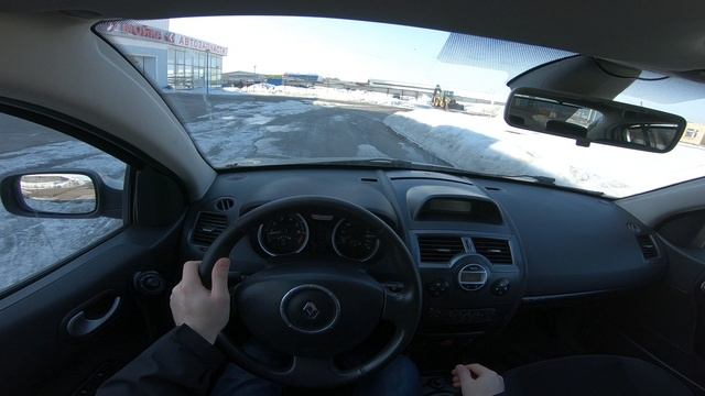 2009 Renault Megane EXTREME 1.6L (115HP) POV TEST DRIVE смотреть онлайн