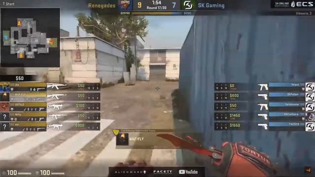 CS:GO - SK Gaming vs. Renegades [Cache] - ECS Season 4 North America - MAP 2 смотреть онлайн