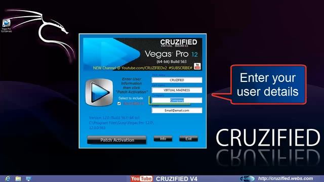Sony VEGAS PRO 13 Bld 453 by CRUZIFIED смотреть онлайн