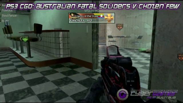 PS3 CGo Final: australian Fatal soliders v chozen Few MAP 3 смотреть онлайн