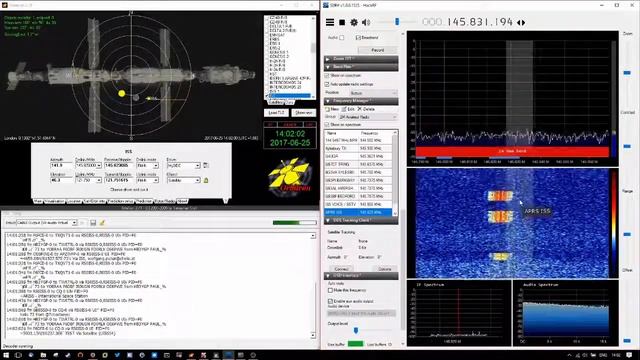 Decoding ISS APRS Packets - HackRF SDR# смотреть онлайн