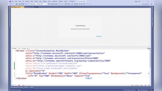 Displaying GIF Animations on Desktop or Over Windows using WPF смотреть онлайн
