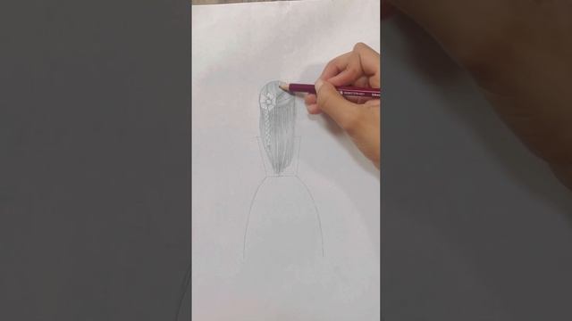 How to draw beautiful girl 👧 👰🏼♀️standing near a window #pencilsketch #girldrawing #sketch смотреть онлайн