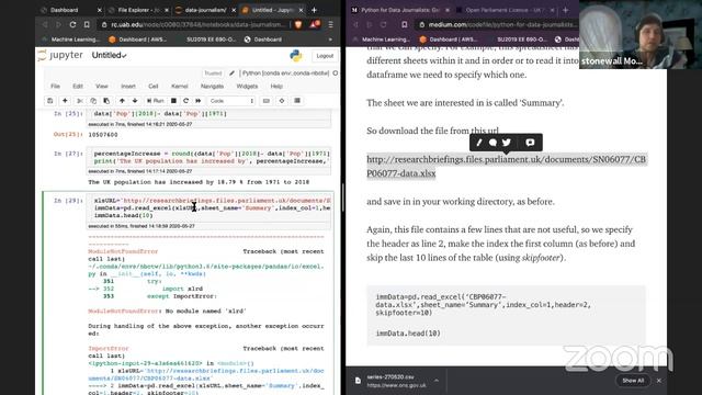 Python for Data Journalists [DSJC-043] смотреть онлайн