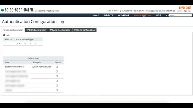 SteelCentral AR11 Quick Configuration of SAML 2 0 Authentication смотреть онлайн