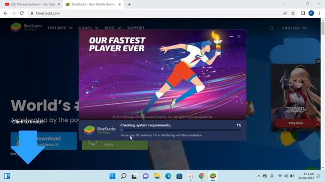How to Download and Install Bluestacks on Windows 11 смотреть онлайн