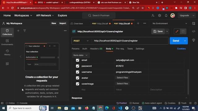 Couldn't upload file on Postman| How to fix this problem in postman 100% solved postman agent error смотреть онлайн