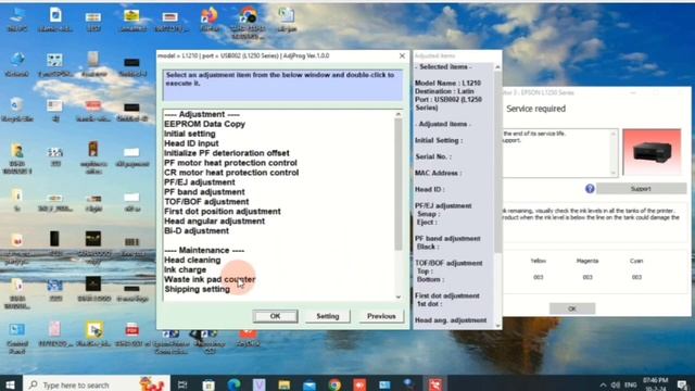 Epson L1250 , L1210 L3256, L3250 Red Light Blinking | Epson L1250 L1210 L3210 L3250 L3150 Resetter смотреть онлайн